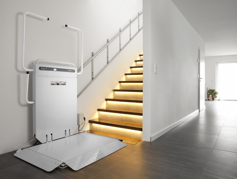 Rollstuhl-, Plattform- & Treppenlift für den Außenbereich – SECON